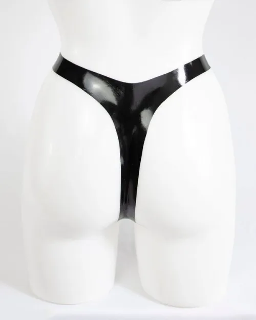 Essential Latex Thong - Seamless Minimalist Fit