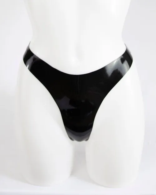 Essential Latex Thong - Seamless Minimalist Fit