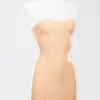 Strapless Latex Tube Dress - Zipperless Bodycon