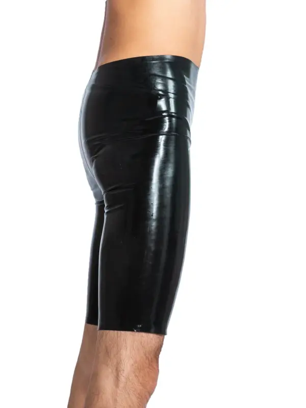 Men's Latex Cycle Shorts - Seamed Sporty Fit
