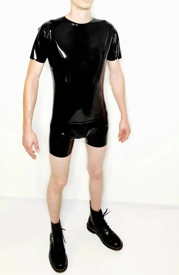 Men's Latex T-Shirt - Classic Short Sleeve