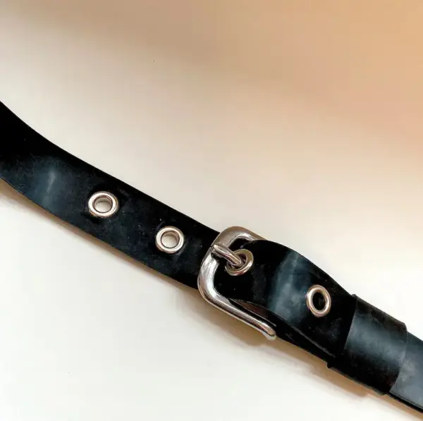 Adjustable Latex Cage Bra - O-Ring Harness