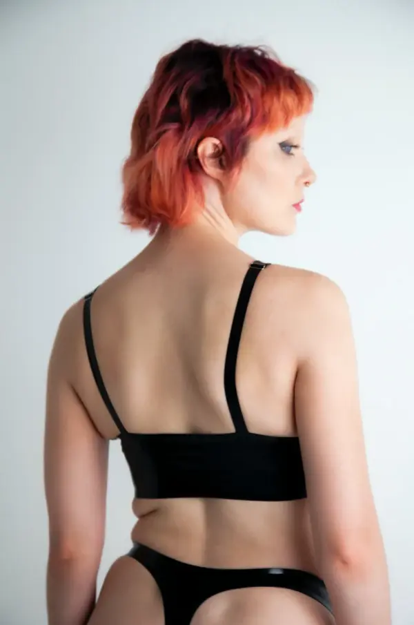 Latex Bra with Adjustable Straps in Any Colour