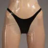 High-Cut Latex Thong – Handmade 100% Natural Rubber Lingerie