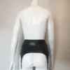 High-Waisted Latex Garter Belt – Handmade Natural Rubber Lingerie
