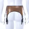 Dalila Latex Suspender Belt with Six Adjustable Straps