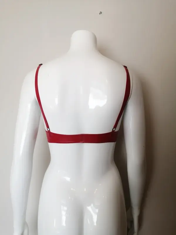 Classic Latex Round Cup Bra – Handmade, Snug Fit, UK Latex