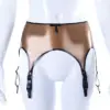 Dalila Latex Suspender Belt with Six Adjustable Straps