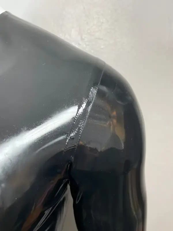 Men's Latex Long Sleeve T-Shirt - Classic Crew Neck (0.45mm)