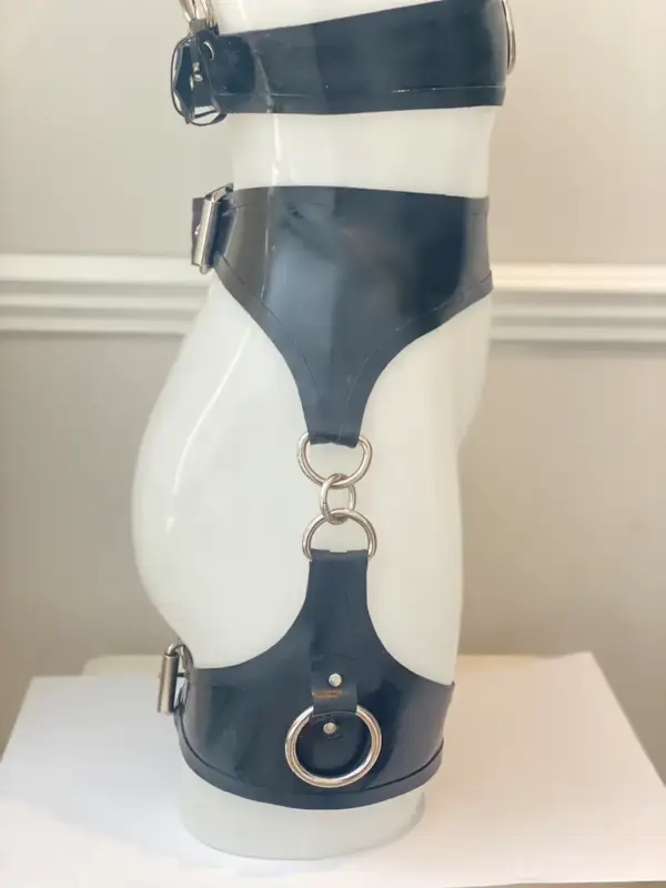 Heavy Latex Harness Set (0.8mm) - 3-Piece Modular Kit