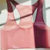 Sleek Latex Racerback Sports Bralette – Custom Fit, Handmade Rubber Lingerie