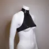 Latex Underboob Top - O-Ring High Neck Halter
