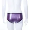 Classic Low Waist Latex Briefs – Full Rear Coverage | Shiny Black Fetish Lingerie