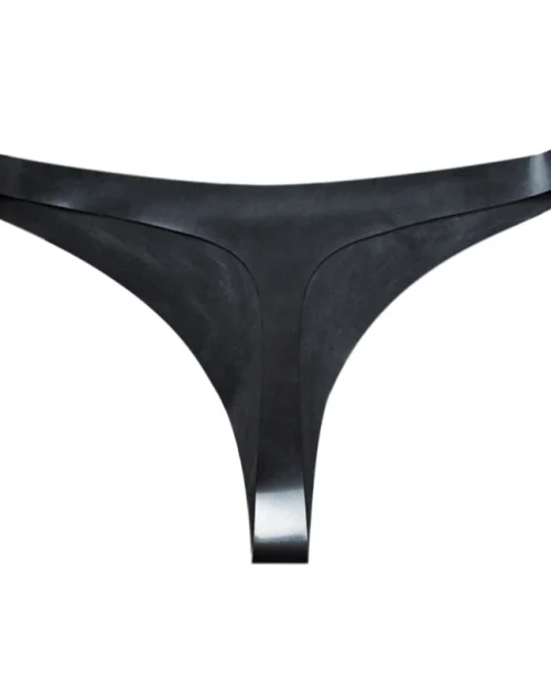 High-Cut Latex Thong – Handmade 100% Natural Rubber Lingerie