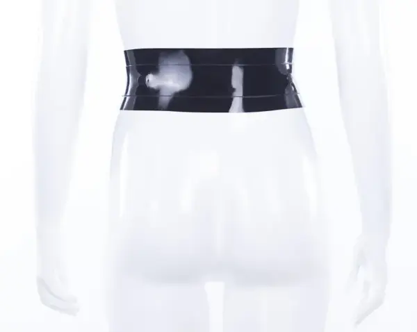 Eden Latex Belt - Detachable Suspenders & Dual Clasp